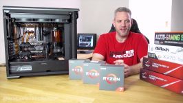 Insane AMD Ryzen 1800X Watercooled PC Build  Ultimate Overkill