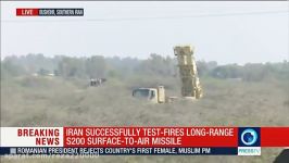 Iran successfully test fires long range S200 surface to air missile