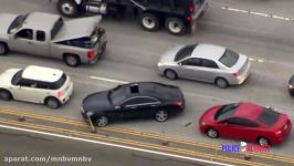 Los Angeles Police Chase Crazy Mercedes Benz Driver