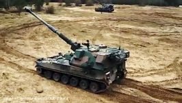 کلیپی زیبا توپ خودکششیASH KRAB  155MM