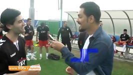 اختصاصی مصاحبه بازیکنان تیم ملی افغانستان پس اولین تمرین در قطر
