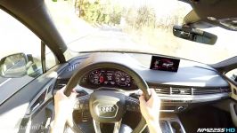 2017 Audi SQ7 4.0 V8 TDI POV Drive on Winding Roads  Diesel V8 Sound