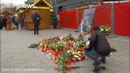 ادای احترام به قربانیان حادثه مرگبار برلین در دروازه براندنبورگ