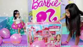 BARBIE Giant EGG Surprise  Malibu House Life in the Dream House with Real life Barbie and Chelsea