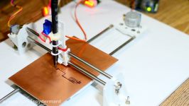 DIY PCB Ink Plotter using Arduino and GRBL CNC