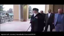 لحظاتی دیده نشده ازحضور اخیر رهبرانقلاب در بهشت زهراس