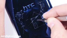HTC Ultra Durability Test  Scratch burn BEND test