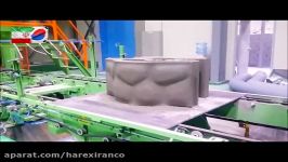 کارخانه تولید بلوکهای سیمانی تمام اتوماتیک7  harex concrete block paver stone