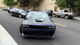 Dodge Challenger SRT Hellcat Revs Scares Man 2017