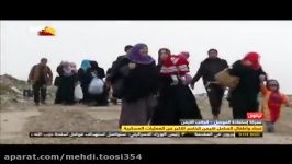 کشته شدن دها مردم عادی در پی راکت باران انهاتوسط داعش