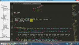 آموزش پروژه محور php ، Css html بخش چهاردهم