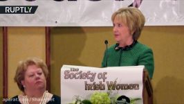 Clinton says she’s ‘ready to e out of the woods’