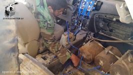 غرب موصل  خودروی انتحاری داعش در قبضه نیروهای عراقی