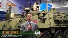 U.S. Army demonstrates MEHEL 2 0 laser weapon on Stryker 8x8 armoured bat veh