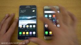 Samsung Galaxy Note 5 Android 7.0 Nougat vs Galaxy S7 Edge Android 7.0 Nougat 