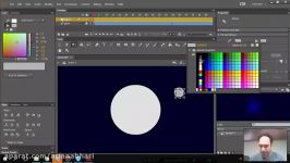 17 افکت Blur طراحی مستقیم  Adobe Animate  سعید طوفانی