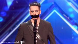 Tape Face Strange Act Leaves the Audience Speechless  Americas Got Talent 2016 Auditions