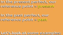 Present Perfect vs. Past Perfect