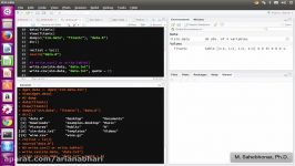 آموزش نرم افزار R  خواندن نوشتن داده ها بخش پنجم  write.table write.csv save.image save