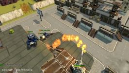 Parkour #4  By MAD GENiUS Productions  Tankionline+ Parkour REBELS