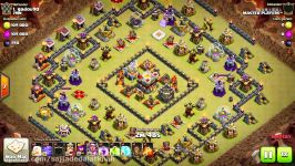 Clash of Clans  Town Hall 11 TH11 3 Star Attack Strategy with Bowlers