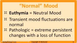 Mood Disorders Major Depressive Disorder