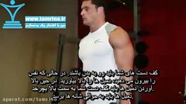 آموزش حرکت جلو بازو دمبل ایستاده داخلی Standing Inner Biceps Curl