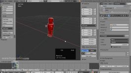 Blender آموزش فارسی جلسه چهارم آشنایی ابزارهای جا به