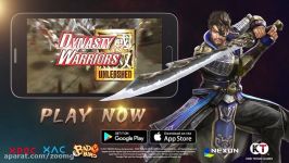 تریلر بازی موبایل Dynasty Warriors Unleashed زومجی