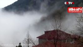 رقص زیبای ابرها خلق مناظر بی نظیر در چین