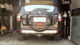 اخبار خودرو  صدای اگزوز  Mitsubishi Pajero