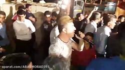 عباس مرادی اجرای آهنگ لری در جشن عروسی شلوغ