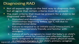 Reactive Attachment Disorder