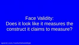 Introduction to Reliability and Validity