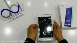 جعبه گشایی تبلت Sony Xperia Z3 Compact موبایل آبی