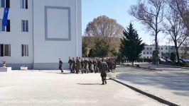 Albanian Army 2017  For Albania and for the Flag Soldiers singing Patriotic Song