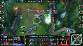 Fnatic vs H2k All Games Highlights  EU LCS Summer Playoffs 2017  FNC vs H2k All Games