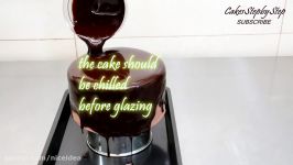 Chocolate Mirror Glaze Cake Recipe CHOCOLATE HACKS by Cakes Step by Step