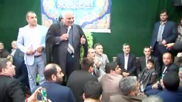 در حاشیه حضور دكتر احمدی نژاد در حسینیه قمر بنی هاشم ع