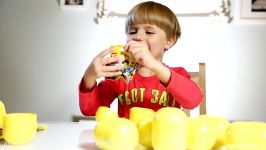 Giant Lego Surprise Egg made of Play Doh series 12