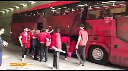 ورود بازیکنان پرسپولیس الریان به ورزشگاه