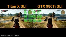 2K FPS Battle  GTX 980 Ti SLI vs Titan X SLI in Witcher 3 2K 1440p Benchmark