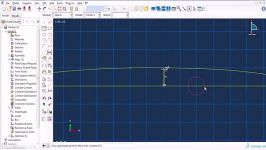 Numerical simulation of wing using ABAQUS Part1Sketch part
