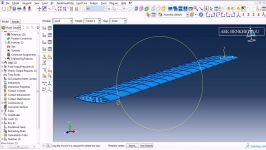 Numerical simulation of wing using ABAQUS Part6methode of merging Geometry