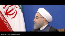 روحانی من کی گفتم ۱۰۰ روزه مشکلات را حل می کنم توجیه روحانی درباره عدم نیاز مردم به یارانه ها