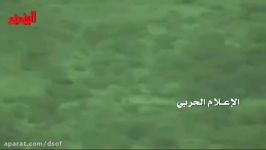 آهن پاره شدن نفربر زرهی ارتش عربستان توسط انصارالله یمن