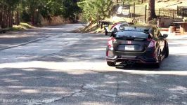 2017 Civic Type R Driving  First Production Legal Type R in U.S.