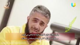 زنی لال است اما قرآن میخواند