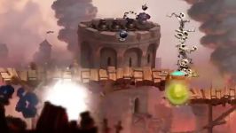 یکی مرحله های بازی شاهکار rayman legends