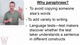 How to Paraphrase